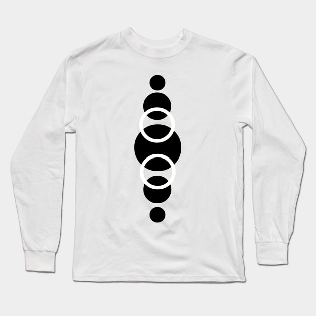 Minimalist geometric art Long Sleeve T-Shirt by SAMUEL FORMAS